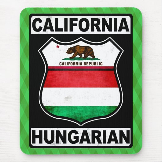 Californië - Hongaars-Amerikaans mousemat Muismat (Voorkant)