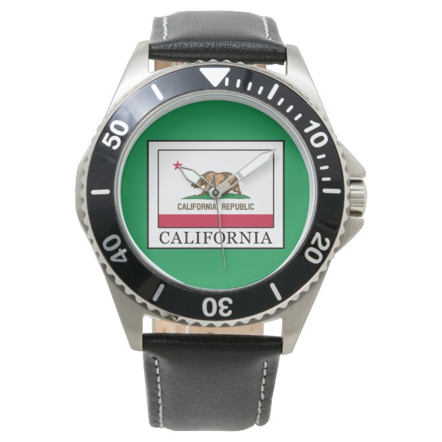 Californië Horloge (Voorkant)