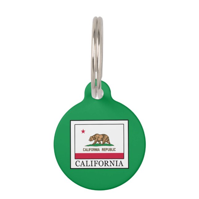 Californië Huisdierpenning (Voorkant)