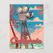 Californië in de film briefkaart (Voorkant)