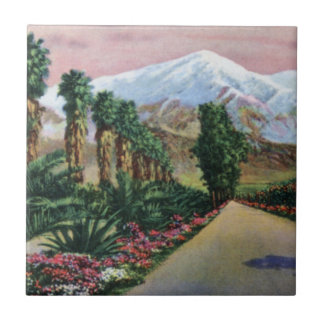 Californië in Midwinter Tegeltje
