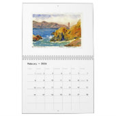 Californië in Waterverf schilderijen Kalender (Feb 2026)