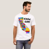 californië is gek t-shirt (Voorkant volledig)