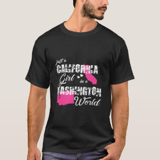 Californië Is Gewoon Een Californië In Een Washing T-shirt