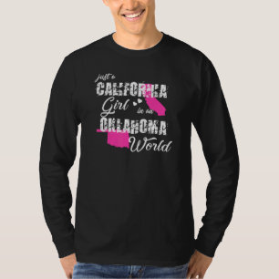 Californië is gewoon een Californische meid in een T-shirt