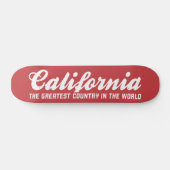 californië is het grootste land ter wereld persoonlijk skateboard (Horizontaal)