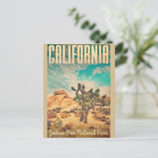  Californië Joshua Tree Travel Briefkaarten (Staand voorkant)