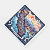 Californië Kaart Vector Kunst Servet (Hoek)