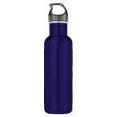 Californië Kaart Vector Kunst Waterfles (Achterkant)