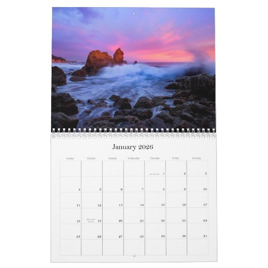 Californië - Kalender 2016 (Jan 2026)
