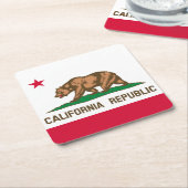 Californië Kartonnen Onderzetters (Schuin)
