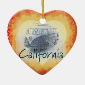 Californië Keramisch Ornament (Voorkant)