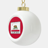 Californië Keramische Bal Ornament (Rechts)