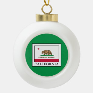 Californië Keramische Bal Ornament
