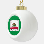 Californië Keramische Bal Ornament (Rechts)