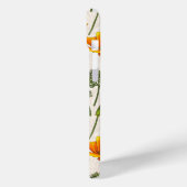 Californië klaprozen en motten op off white 2 Case-Mate iPhone case (Achterkant / Links)