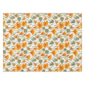 Californië klaprozen en motten op off white 2 tafelkleed (Voorkant (Horizontaal))