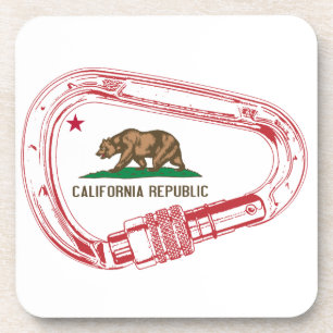 Californië-klimmer Carabiner Bier Onderzetter