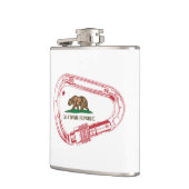 Californië-klimmer Carabiner Heupfles (Links)