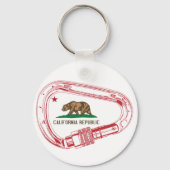 Californië-klimmer Carabiner Sleutelhanger (Voorkant)