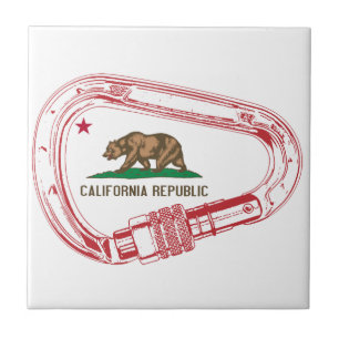 Californië-klimmer Carabiner Tegeltje