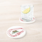 Californië-klimmer Carabiner Zandsteen Onderzetter (Zijkant)