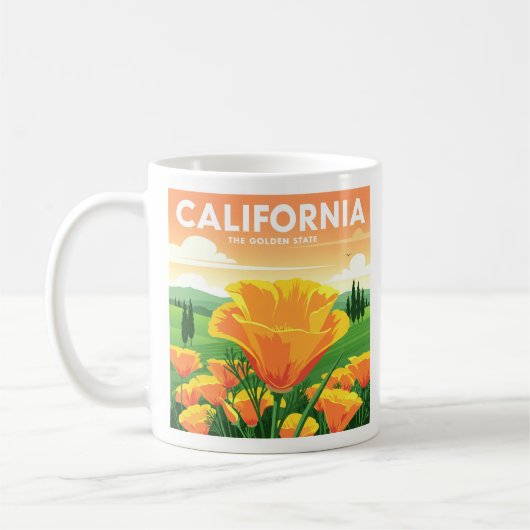  Californië Koffiemok (Links)