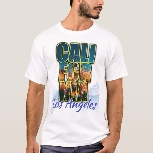 Californië LA 988 - Zomer surfen T-shirt (Voorkant)