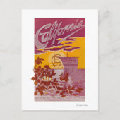 Californië Land of Promise Poster Briefkaart (Voorkant)