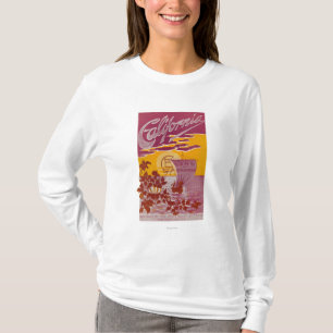 Californië Land of Promise Poster T-shirt