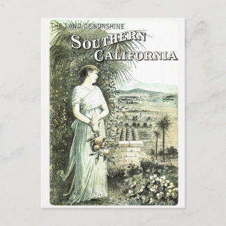 Californië Land Zonnezee- Briefkaart