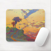 Californië Landscape Mousepad Muismat (Met muis)