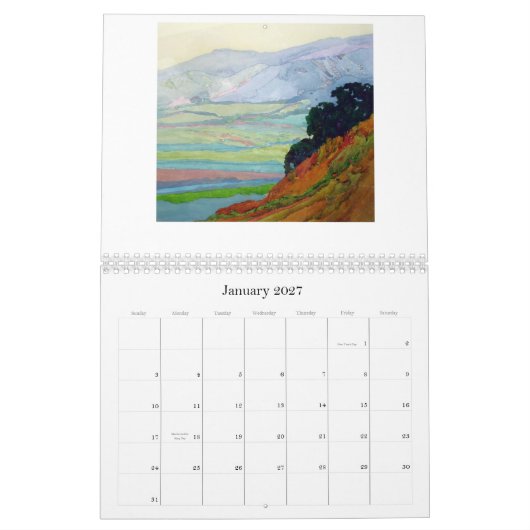 Californië Landscapes 2011 Kalender (Jan 2027)
