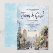 Californië Landschap Huwelijksbestemming Kaart (Voorkant / Achterkant)