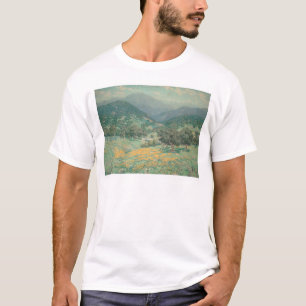 Californië-landschap met papavers (1213) t-shirt