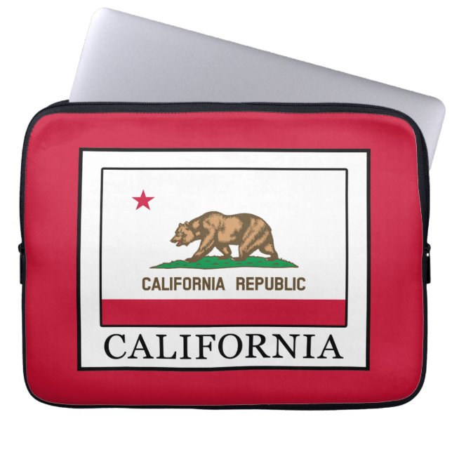 Californië Laptop Sleeve (Voorkant)
