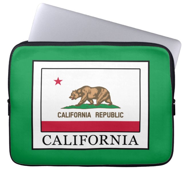 Californië Laptop Sleeve (Voorkant)
