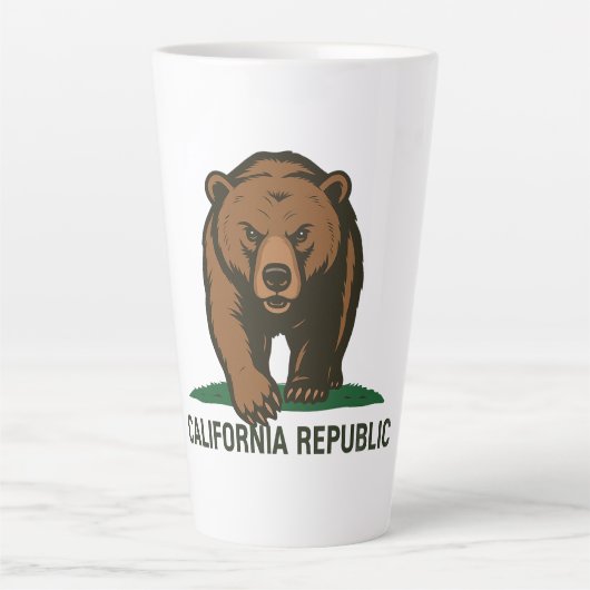 Californië Latte Mok (Voorkant)