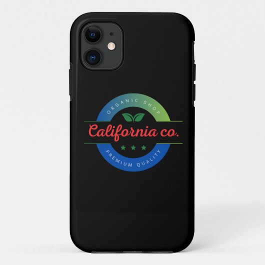 Californië Logo Kunst Case-Mate iPhone Case (Achterkant)