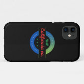 Californië Logo Kunst Case-Mate iPhone Case (Achterkant (horizontaal))