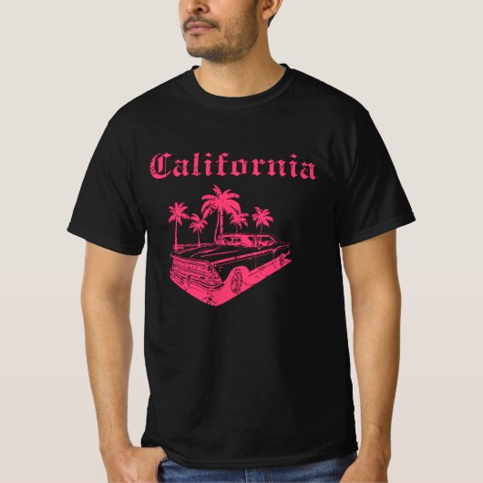 Californië Lowrider T-shirt (Voorkant)
