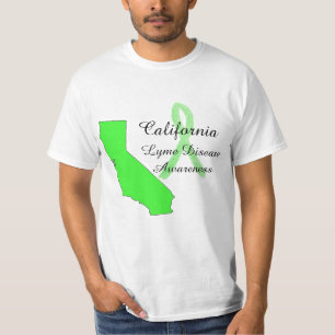 Californië Lyme-ziekte bewustzijnsshirt T-shirt