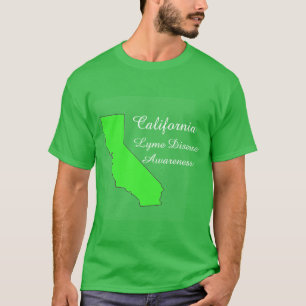 Californië Lyme-ziekte bewustzijnsshirt T-shirt