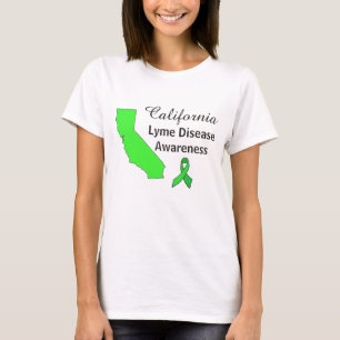 Californië Lyme-ziekte bewustzijnsshirt T-shirt