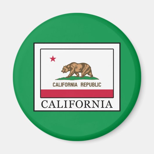 Californië Magneet (Voorkant)