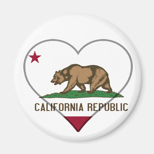 Californië Magneet (Voorkant)