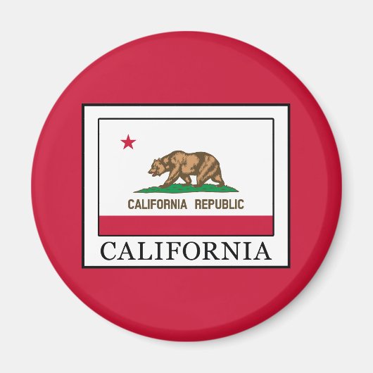 Californië Magneet (Voorkant)