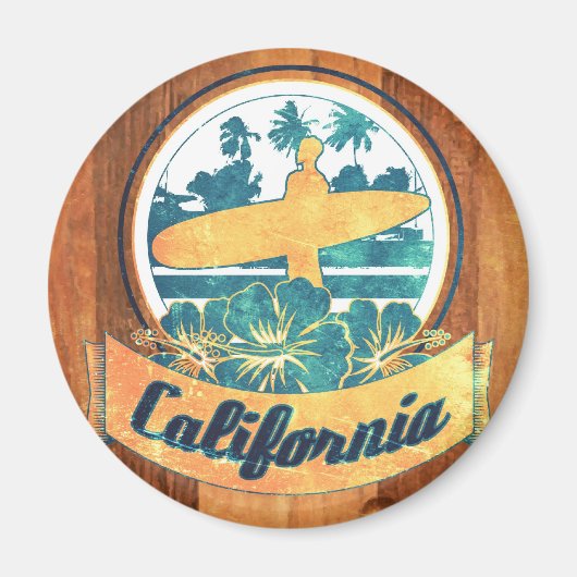 Californië Magneet (Voorkant)