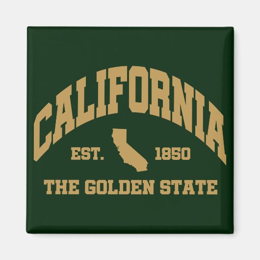 Californië Magneet (Voorkant)