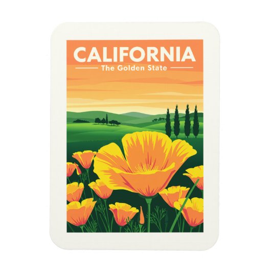  Californië Magneet (Verticaal)